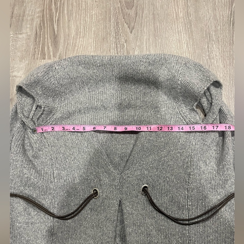 Brunello Cucinelli Cashmere Gray Women's Sweater Cardigan Size XS - Picture 10 of 10